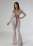 Off Shoulder Jumpsuit