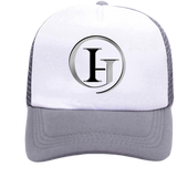 Trucker Hat grey circle logo