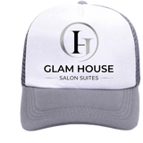 Trucker Hat grey logo